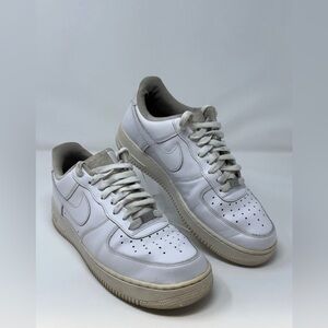 Nike Air Force 1 Low Triple White Sneakers Shoes Size 11 US   43 EUR
